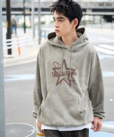 WEGO 【ユニセックス着用ITEM】スノーダイグラフィックビッグパーカー