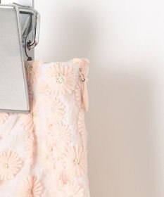 Feroux フラワー刺繍 フレアスカート