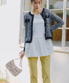 Tiaclasse 【安田美沙子さん着用・2way】リボンギャザーミニバッグ