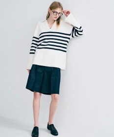 uncrave チノギャバジン ショートトラウザー