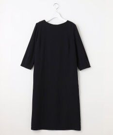 自由区 【XSサイズ～/洗える】ダブルフェイススーティング サックワンピース