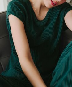 Tiaclasse 【2点セット・新色追加・洗える】クリスタルプリーツセットアップ