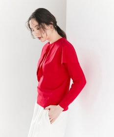 #Newans 【洗える】ケープカラープルオーバー