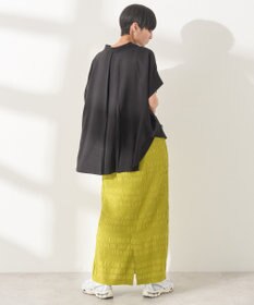 AMERICAN HOLIC 【接触冷感】タックフレンチスリーブシャツ