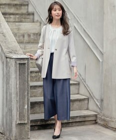 ANY SIS 【洗える】フロントタック ブラウス