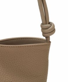 TOPKAPI 【Breath TOPKAPI】シュリンクレザー ノットハンドル 2way ショルダーバッグ