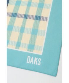 DAKS ハウスチェックプチスクエアスカーフ