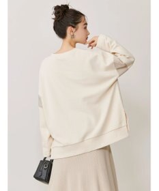 AMERICAN HOLIC 異素材ショルダー切り替えスウェット1