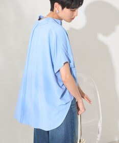 AMERICAN HOLIC 【接触冷感】タックフレンチスリーブシャツ