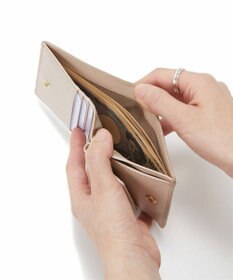 TOPKAPI 【TOPKAPI】イタリアンレザー リザード型押し 二つ折り 財布 LUCIA ルチア