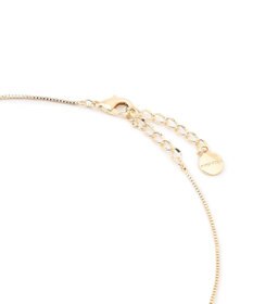 23区 メタルドロップ＆リング ネックレス