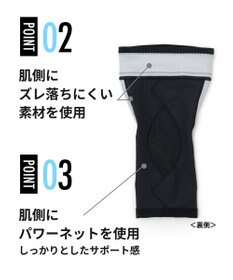 CW-X 【MEN】サポーター　ひざの負荷を軽減　片足用　/ワコール　BCO004