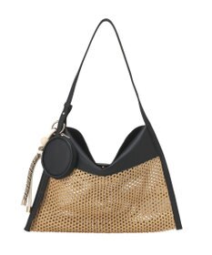 Green Parks 【２ＳＥＴ】ポーチチャーム付き雑材トートバッ