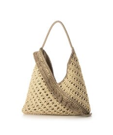 UNBILLION cachecache フリル編みワンハンドルクロッシェトート