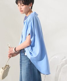 AMERICAN HOLIC 【接触冷感】タックフレンチスリーブシャツ