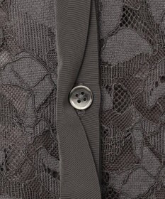 自由区 S 【洗える】フルールコードレース ブラウス