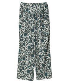 Green Parks ボタニカル柄イージーパンツ