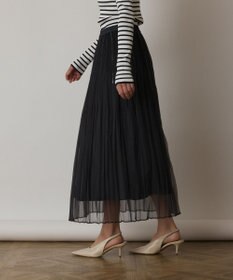 GRACE CONTINENTAL オーガンスパンコールスカート