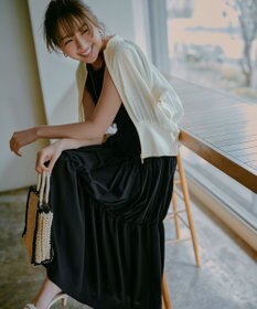 ANY SIS 【WEB・一部店舗限定】ティアード ワンピース