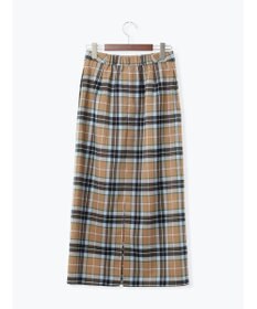 Te chichi チェックナロースカート