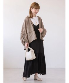 AMERICAN HOLIC イージーケア＋接触冷感　シアーブルゾン