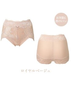 BRADELIS New York 【BRADELIS NewYork peace】おしりPラインレーシーショーツ23  深め 補正ショーツ