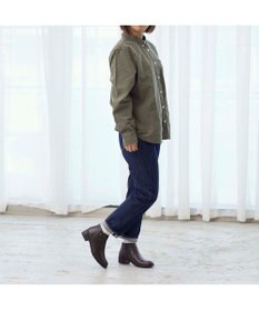 ing <ing>【WEB限定】【レイン対応】サイドファスナーショートブーツ