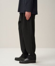 ATON BACK SATIN | テーパードパンツ - UNISEX