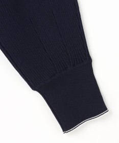 ANY SIS L 【アンサンブル対応】バイカラーリブ ニット