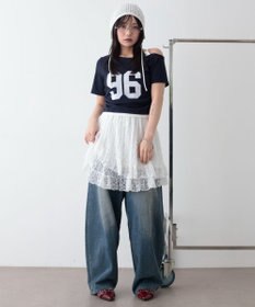 WEGO レースフリルスカート