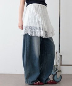 WEGO レースフリルスカート