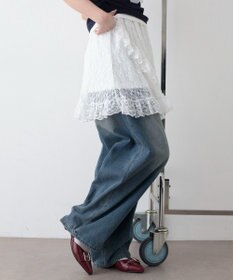WEGO レースフリルスカート