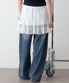 WEGO レースフリルスカート