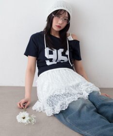 WEGO レースフリルスカート