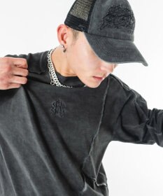 WEGO 【ユニセックス着用ITEM】コールドダイスウィッチングT（LS）