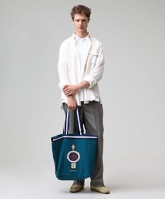 J.PRESS MEN 【J.PRESS ORIGINALS】【UNISEX】Cotton Silk Yarn Dyed Twill B.D. Shirts / Baggy-Fit