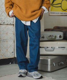 WEGO デニムイージーワイドパンツ