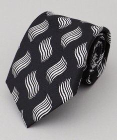 GOTAIRIKU 【日本製】ネクタイ_ウェーブ柄