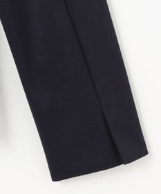 J.PRESS LADIES 【セットアップ対応・洗える・抗菌防臭】T/Cポンチ ノーカラー ジャケット