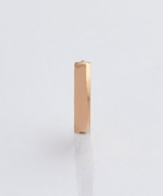 Phoebe 【金属アレルギー対応】ワンタッチメタルフープミニピアス(片耳)/サージカルステンレス ローズゴールド