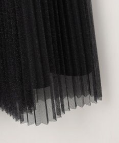 組曲 L ラメチュールプリーツ スカート