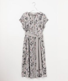 自由区 S 【ご好評につき追加生産・新色追加】ハーバルフロープリント ワンピース