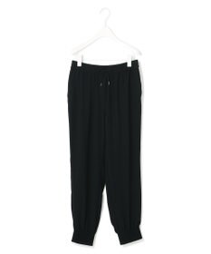 ICB 【WEB限定カラーあり・洗える】ライトダブルクロス ジョガーパンツ