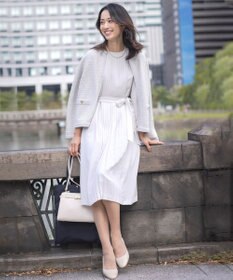 J.PRESS LADIES 【3way】2連パール ネックレス