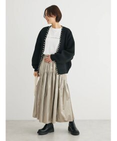 Green Parks ・ＥＬＥＮＣＡＲＥ　ＤＵＥパールトッパーカーディガン