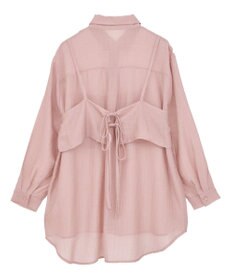 Green Parks ＳＥＴ２点シアーシャツ＋ビスチェ