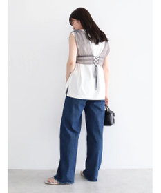 Green Parks ・ＥＬＥＮＣＡＲＥ　ＤＵＥ　バックレースアップビスチェ