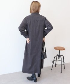AMERICAN HOLIC コーデュロイシャツワンピース