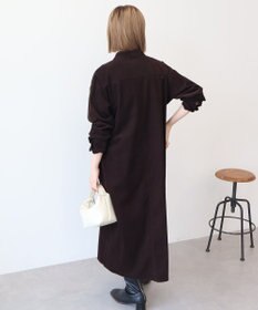AMERICAN HOLIC コーデュロイシャツワンピース