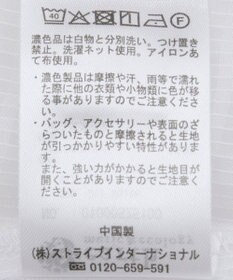 earth music&ecology ミニチェックバルーンスリーブブラウス